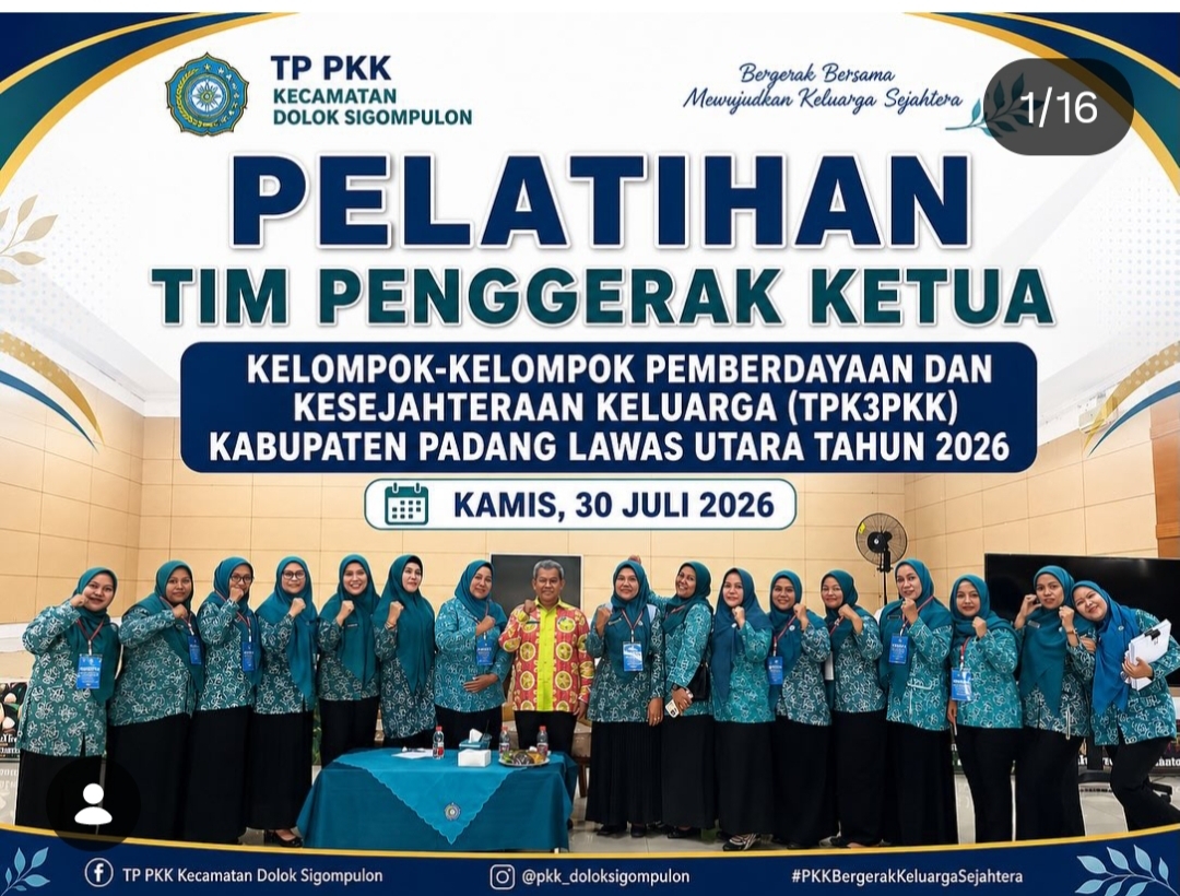 PELATIHAN TIM PENGGERAK KETUA ( TPK3PKK )