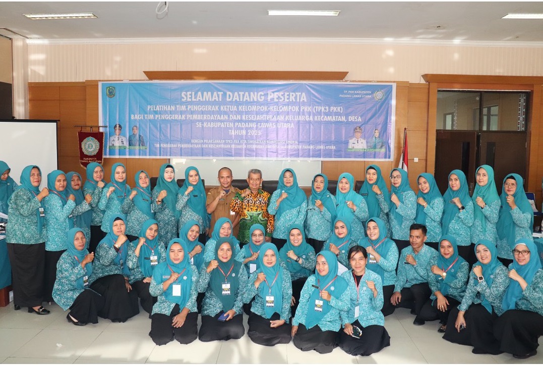 Tim Penggerak Pemberdayaan dan Kesejahteraan Keluarga Kecamatan, Desa se-kabupaten Padang Lawas Utara Tahun 2025